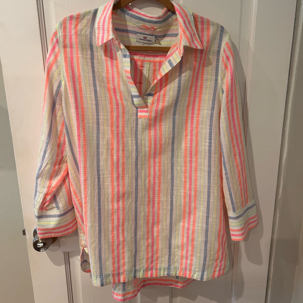 Vineyard Vines Multicolor Striped Shirt